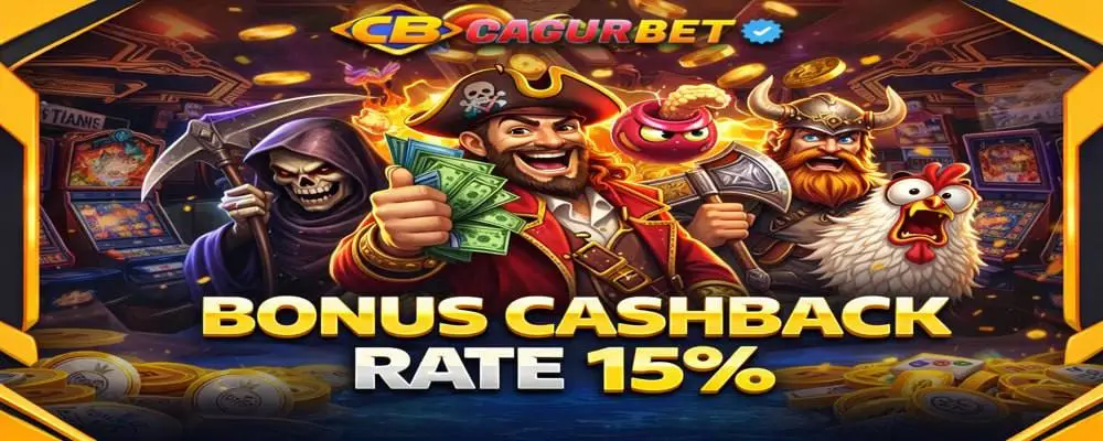 bonus cashback 15%